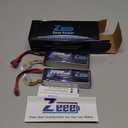 Zeee 3S LiPo Battery 2200mAh 11.1V 35C Soft Case Battery with T Connector for RC Airplane RC Quadcopter Helicopter Drone FPV (2 Pack)