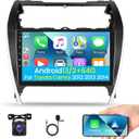 [2+64G] NHOPEEW Car Radio for Toyota Camry 2012 2013 2014 with Wireless Carplay and Android Auto - 10.1 Inch Touchscreen Android Car Stereo - WiFi/GPS/Mulitple UI/SWC + AHD Backup Camera