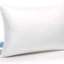 East Coast Bedding Cozy Dream Goose Feather and Down Pillows - RDS Certified, 100% Cotton Cover, Hotel Collection, Bed Sleeping, Medium Support