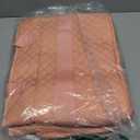 Bagstellar Teacher Bags for Women, 15.6 inch Laptop Work Tote Bag Quilted Nurse Bible Computer Shoulder Bag for School Travel | Dream Tote Work Bag, with 40oz Cup Holder, Insulated Pocket, Zipper & Strap, Office Briefcase, Ideal Gift for Women (Pink)