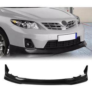 Front Bumper Spoiler Lip for Toyota Corolla L, LE, XLE, Base, CE 2011-2013