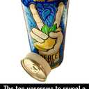 Best Tea Diversion Safe Tea Can Safe 16 oz Blue Lemon Secret Security Stash with 2 Smell Proof Bags Large Hidden Compartment Compatible Replacement for and MFG by The Coca Cola Co to Hide Valuables