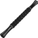YANSYI Professional 9-Roller Deep Tissue Massage Stick - Portable Muscle Recovery Roller for Athletes, Relieves Post-Workout Soreness & Leg/Back Pain - Portable Physio Tool (Gray)