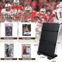 Wooden Trading Card Display Stand, Applicable to PSA/CSG/BGS/SGC Graded Cards, Ideal for Card Collection and Show
