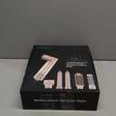 5 in 1 Blow Dryer Brush & Hot Air Styler110,000 RPM High-Speed Hair Dryer with Auto Wrap Curlers & Ionic Technology, Hot Air Brush Wrap Fast Drying, Curling/Volumizing/Straightening - Gold