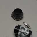 YOXUFA 2 Stroke Carburetor Assembly for 80cc 100cc 49cc 50cc 66cc Engine Gas Motor Motorized Moto Bike Motorcycle Bicycle Chinese Scooter Moped Dirt Bike Parts