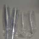 50 Pack Plastic Champagne Flutes 5.5oz Clear Disposable Suitable for Wedding, Birthday Party, Thanksgiving Day, Christmas Supplies