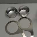 2pcs Swan-Shaped Drain Basket, Stainless Steel Sink Strainer Catcher Multi-Functional Quick Drain Kitchen Filter for Fruits Vegetables, Faucet Hanging (Small)