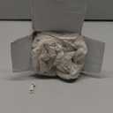 MADIZZ Set of 2 Faux Wool Plush Decorative Throw Pillow Covers 26x26 Inch Greyish White Fluffy Striped Soft Decorative Cushion Cover for Sofa Bedroom Pillow Shell