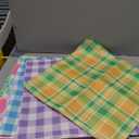 8 Pcs Easter Buffalo Check Plaid Pillow Covers 18x18 Pastel Mix Color Pillows Cases Easter Outdoor Cushion Covers Linen Square Decorative Cushion Cases with Hidden Zipper for Couch Sofa Farmhouse