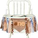 Cookies One High Chair Banner - Cookie Themed First Birthday Party Decoration Supplies Banner, Sweet Cookies Sign Baby Shower Birthday Party Banner, Party Photo Backdrop Props Garland