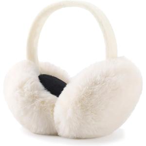 LCXSHYE Winter Ear muffs Faux Fur Warm Earmuffs Cute Foldable Outdoor Ear Warmers For Women Girls