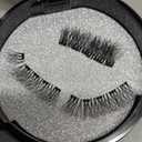 Magnetic Eyelashes, No Glue Magnetic Eyelashes - 4 Pair Natural Look, Lightweight & Waterproof False Lashes, Easy Application Without Eyeliner (Black)