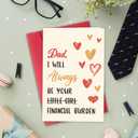 3 x Funny Fathers Day Card & Gifts| Father's Day Decorations | Happy, Sweetheart, Romantic, Raunchy