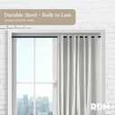 Room/Dividers/Now Tension Curtain Rod, Adjustable Heavy-Duty Tension Rod No Drilling Required, 120-150 Inches, Black Curtain Rods with Strong Hold and Easy Setup for Windows, Closets and Spaces