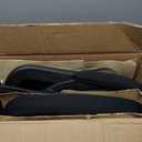 Ergonomic Drafting Chair, Tall Office Chair with Flip-up Armrests, Breathable Mesh High Desk Chair with Lumbar Support Adjustable Footrest Ring for Standing Desk Black