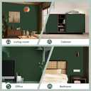 Dark Green Peel and Stick Self Adhesive Wallpaper - Removable Waterproof Bathroom Countertop Contact Paper - Kitchen Vinyl Wrap for Cabinet Countertops - Wall Cover Counter Top Paper 15.7" X 984.2"