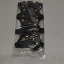 ZUXNZUX Crampons, Ice Cleats for Shoes and Boots, Silicone Stainless Steel Grippers Shoe Spikes Grips Traction for Ice Snow, Winter Hiking Climbing Ice Fishing (Medium)