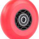 Inline Skate Wheels Outdoor Asphalt Formula Aggressive Roller Blades Wheels 90a Roller Hockey Replacement Wheels with Bearings ABEC-9 and Floating Spacers, 4-Pack