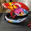 XFMT Youth Dirt Bike Helmet DOT Approved Kids Full Face Motocross Helmets, Medium