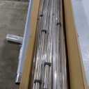 NICETOWN Outdoor Strong Tension Curtain Rod for Patio, Long Curtain Rod, Pergola, Extra Long Room Divider Curtain Rod, Use in Bathroom, Kitchen, Home, Never Collapse, No Drilling, Nickel, 80" - 120" 6 Pcs