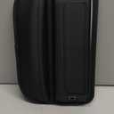 Universal Fit Premium Leather Car Seat Gap Filler Organizer, Center Console Organizer with Card Slots for Car Suv Truck (Black, 1 Pack)