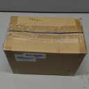 2 Piece Simple Transparent Vertical-Striped Bathroom Glass Toothbrush Cup Set