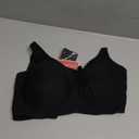 Vinfact Smooth Nursing Bras for Breastfeeding Seamless Maternity Bras for Pregnancy Wireless Bralette with Extra Bra Extender - X-Large, Black