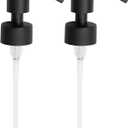 Kapitan Soap Dispenser Pump Replacement Head Black Spare Stainless Steel 28Mm Brushed Finish