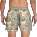JSTEL Cotton Boxers for Men Vintage Soft Loose Fit Elastic Waistband Underwear S to XXL (M)