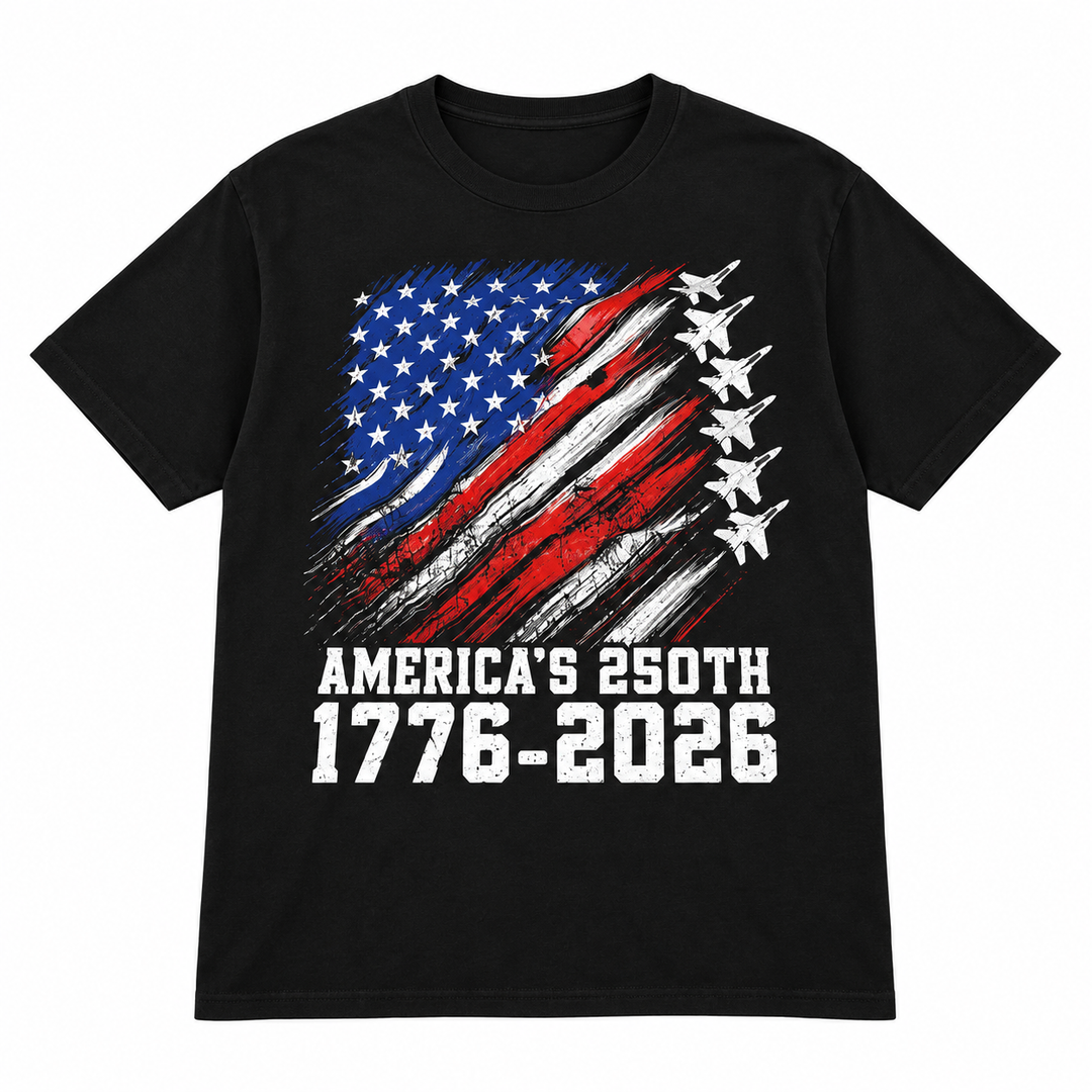 250 Years America Anniversary 250th Trump Washington Vintage T-Shirt, Small