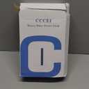 Heavy Duty Power Strip with USB, Workshop 8 Outlet Surge Protector 2700 Joules, Industrial Metal 15Amp Power Strip, 6 FT Extension Cord and Wide Spaced Black.