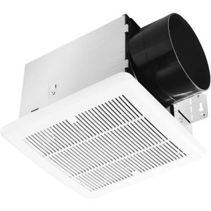 Tech Drive Bathroom Fan - 160 CFM, 1.0 Sone, No Attic Access Needed, 6-Inch Duct Very Quiet Ventilation Exhaust Fan, Easy to Install Ceiling Mounted, White,ETL Certified