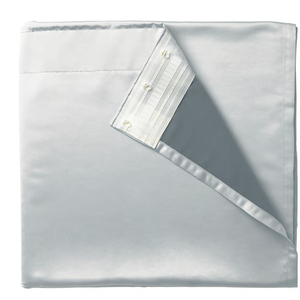 GLANSNÄVA
Curtain liners, 1 pair, light grey, 143x240 cm