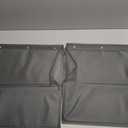 2 Pack RV Shoe Storage with Adhesive hook,Over the Door Shoe Rack,Heavy Duty Oxford Fabric Wall Hanging Organizer with Large Deep Pocket for Camper,Narrow Space Saving Closet Organizers(Grey, 2-Grids)