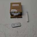 Flameless Candles with Remote, Battery Operated Candlesticks, Led Taper Candles with Timer, Flickering Electric Candleslights for Home Party Christmas Decor H 12pcs with Remote