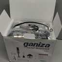 Ganiza Immersion Blender 5 in 1 Hand Blender Max 1000W Heavy Duty Motor, 16 Speed Mode Handheld Blender Stainless Steel Blade With 800ml Mixing Beaker, 600ml Chopper, Whisk and Milk Frother