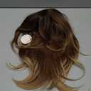 Alanhair Ombre Brown Wigs for Women,Shoulder-Length Layered Wigs with Bangs Heat Resistant Synthetic Fibre Wigs