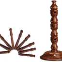 Wooden Handmade Tree-Shaped Jewelry Organizer - Elegant Jewelry Organizers and Storage Solution, Necklace Holder - Ideal for Displaying and Storing Necklaces, Bracelets, Earrings 9 rodes