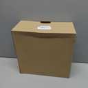 Brightever LED Outdoor String Lights 100FT Patio Lights with 52 Shatterproof ST38 Vintage Edison Bulbs, Outside Hanging Light Waterproof for Porch, Deck, Garden, Backyard, Balcony, 2700K Dimmable (100FT-Warm White, Black Wire)