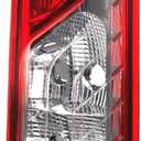 Dasbecan Right Side Tail Rear Light Lamp Compatible with 2015-2023 Ford Transit Connect XL XLT Rear Back Taillights Assembly Replace FO2801237C DT1Z13404B FO2801237 DT1Z13404F