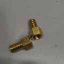 uxcell 2 Pcs Brass Hose Barb Fitting, 5/8" Barb x 1/2" NPT Female Brass Barb Pipe Fitting Adapter for Connect Pipes Mechanical Devices Plumbing Equipment