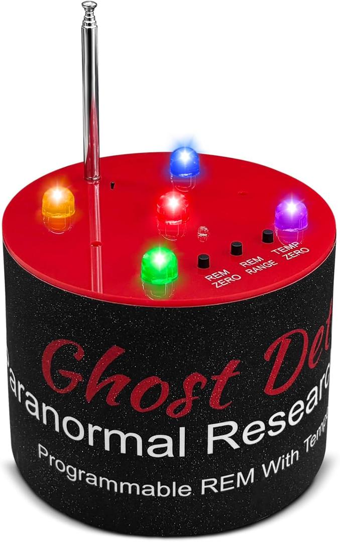 Paranormal Investigation Equipment EMF+ATDD for Ghosting Hunting with High-Sensitivity Temperature Detection, EMF Meter, EMF Detector Tool for Professional Paranormal Investigators, Gift for Halloween