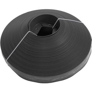 Garden Edging, Lawn Edging, Landscape Edging Kit, Lawn Striping Kit, Plastic Edging for Landscaping, Pe 40M Garden Border with Spikes for Lawn Flower Bed Grass Yard (Black)