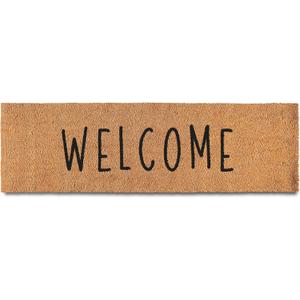 MAINEVENT Welcome Long Door Mat 50x15 Inch, Oversized Welcome Mat, Double Door Mat Outdoor, Outdoor Entrance, Matt Front Door, Long Front Large Mat (1'3" x 4'2" (Rectangular))