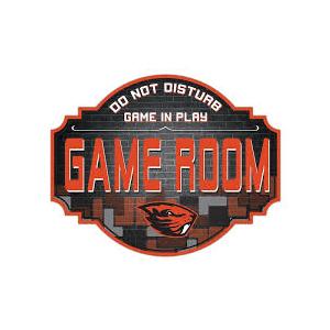 Oregon State Beavers 12'' Game Room Tavern Sign