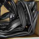 Upgraded Black Freezer Door Gasket Replace for 2159082 2196242 2309533 W10911422 443025 2171186 2221314, Compatible with Kenmore Whirlpool Amana Maytag SidebySide Refrigerator Freezer Door Seal