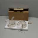 K KAIDIYIN Hat Display Stand Titanium Gold Hat Stand, Set of 2, Height Adjustable Cap Rack Display, Fingerprint Resistant Durable Stainless Steel Tabletop Cowboy Hat Holder Stands for Vendors Closet (RCS 50% Recycled Post-consumer Metal)