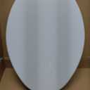 KOHLER 20110-0 Brevia, Slow Close Toilet Seat, Elongated Toilet Seat, Grip-Tight Bumpers Quick-Attach Hardware, White