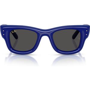 Ray-Ban ASAP Rocky RB4940 Wayfarer Puffer Square Sunglasses (Blue)